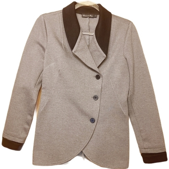 Estelle & Finn Jackets & Blazers - Estelle & Finn | Women's Gray Career Blazer Jacket (Size 4)
